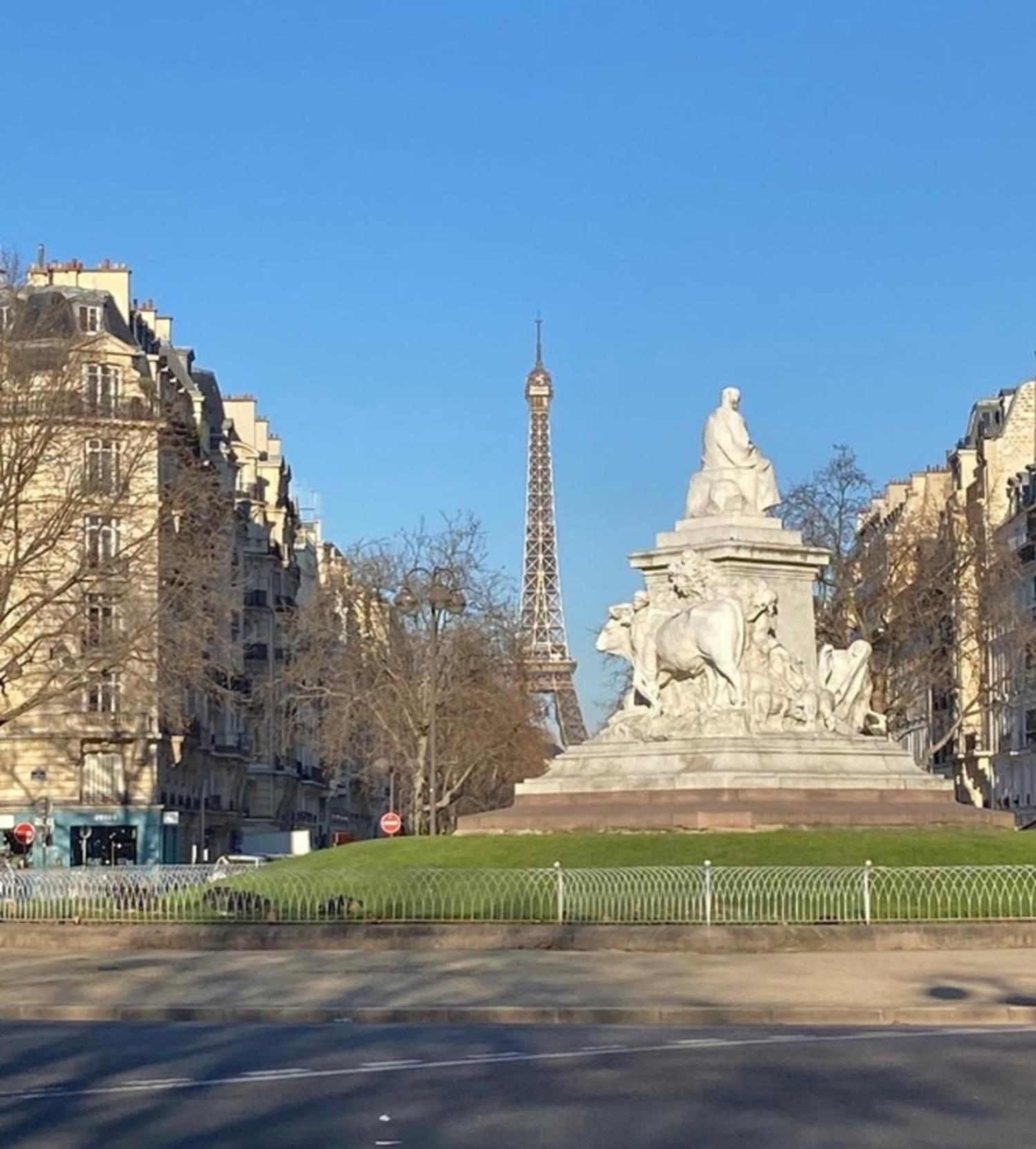 Welcoming Studio Near Eiffel Tower Париж Экстерьер фото