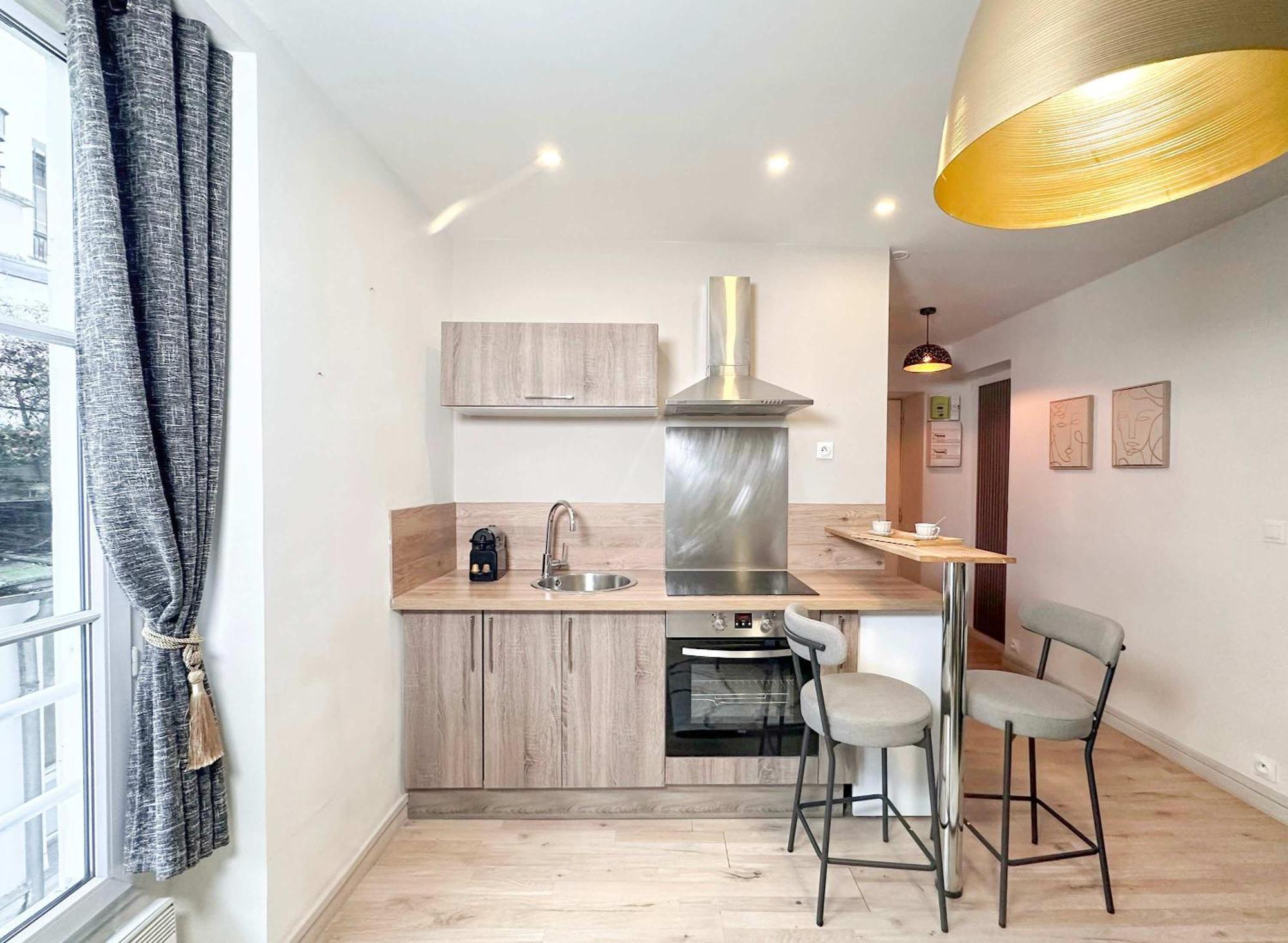Welcoming Studio Near Eiffel Tower Париж Экстерьер фото